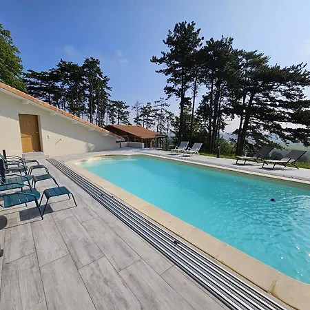 בקתה Le Des Pins Sur Les Vignes *