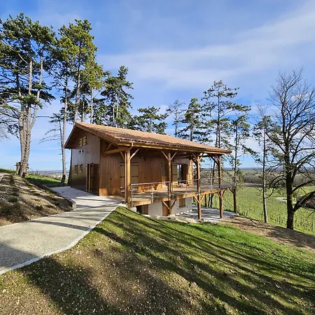 בקתה Le Des Pins Sur Les Vignes Bonneuil (Charente)