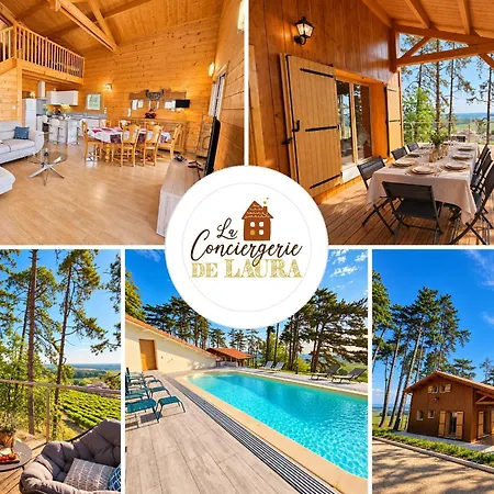 Chalet Le Des Pins Sur Les Vignes *