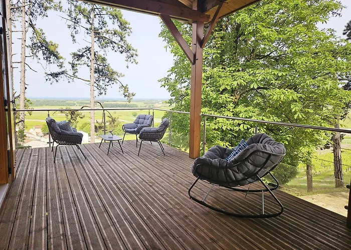 Le Des Pins Sur Les Vignes 木屋 Bonneuil (Charente)