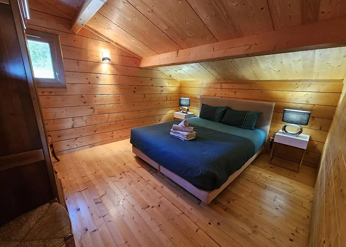 Le Des Pins Sur Les Vignes 木屋