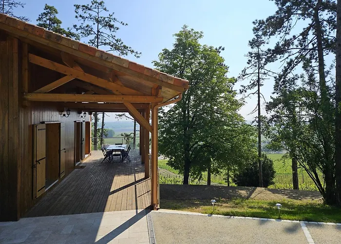 Le Des Pins Sur Les Vignes 木屋 *