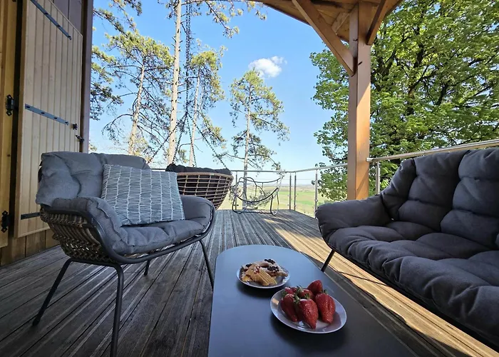 Le Des Pins Sur Les Vignes 木屋